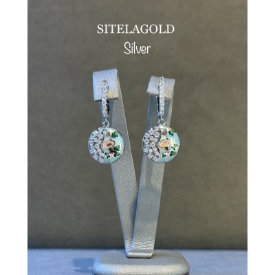 SILVER EARRINGS SE 09